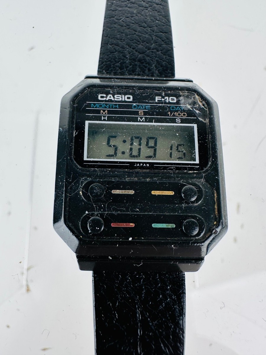 RARE Casio Vintage Digital Watch F-100 Alien 1979 Sigourney