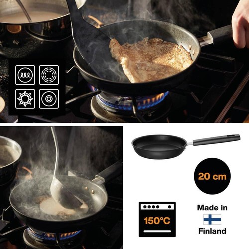 Fiskars Bratpfanne 20 cm Hard Face - alle Herdarten - Bild 2 von 5