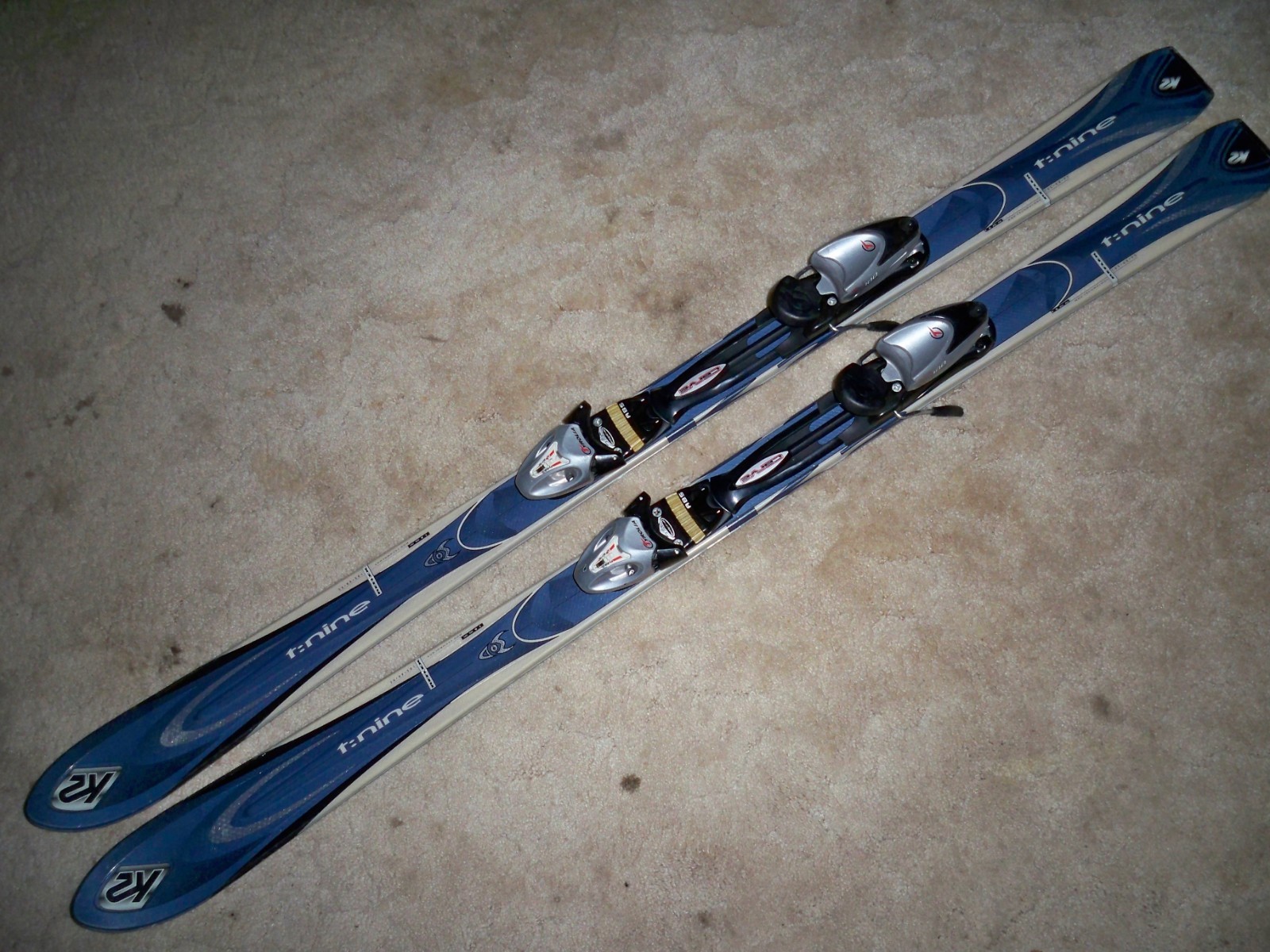 K2 T Nine Reflex Skis 105 - 68 - 95 Carve SL100 Bindings skiing T9 sidecut K2 T Nine Reflex Skis 105 - 68 - 95 Carve SL100 Bindings skiing T9 sidecut