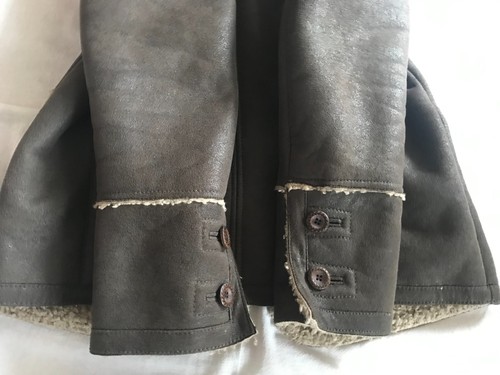 SISLEY ITALIAN VINTAGE MEN'S JACKET WINTER ACRYLIC COMBO MEDIUM EU - SMALL US - Picture 11 of 11