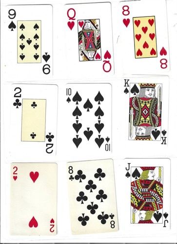54 cartas de intercambio individuales de cartas para jugar pájaros diferentes - Imagen 12 de 12