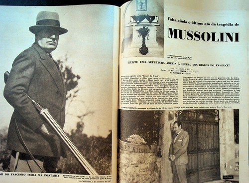 O Cruzeiro September 7 1957 Anita Ekberg San Quentin Miss Brazil Mussolini - Picture 6 of 7