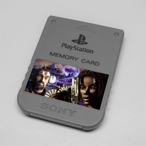 Custom PlayStation 1 (PS1) Memory Card Stickers - Catalog #2 - You Pick! - Picture 166 of 234