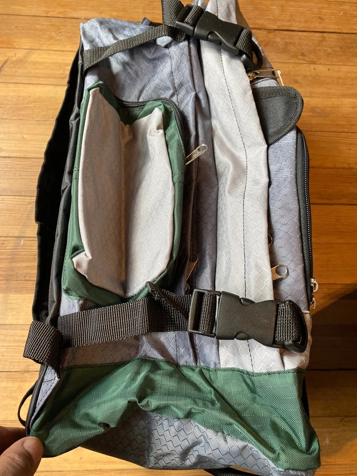 Maxam рюкзак книга сумка кемпинг/пешие прогулки/школа жесткий полиэстер день упаковка - Изображение 4 из 4