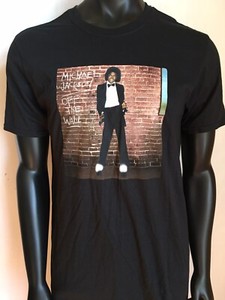 MICHAEL-JACKSON-OFF-THE-WALL-GRAPHIC-BLACK-TUX-TEE-SHIRT-SHORT-SLEEVE