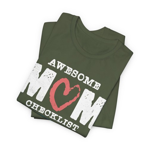 Awesome Mom Checklist Mother's Day Tshirt New Mom Gift Idea Mom to Be - Picture 35 of 121