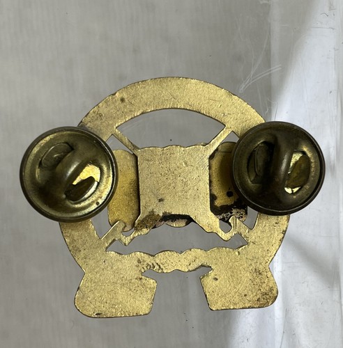 Pin embrague trasero vintage VOLENS ET POTENS 7º Regimiento de Infantería - Imagen 4 de 4