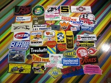 vtg 1970s to 1990s Auto Racing sticker - Hooker Hobrecht Rod Hall Off Road 4wd+