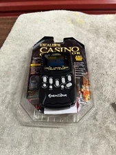 Excalibur Casino Handheld Electronic 5-in-1 Games & Calculator Poker, Black Jack