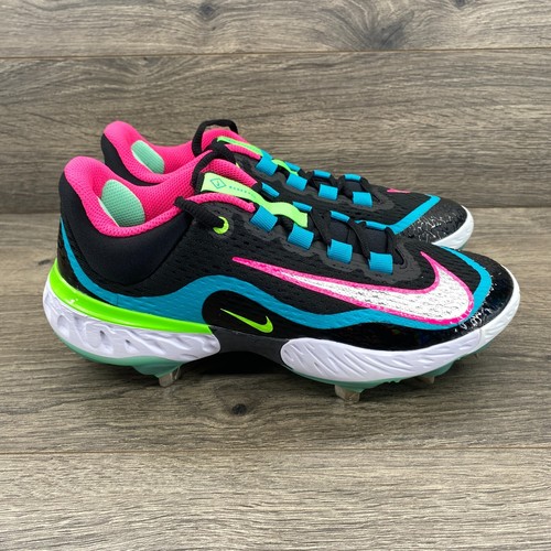 Nike Alpha Huarache Elite 4 Low Baseball Cleats Men's Size 8 Multi DJ 6521-002 - Picture 2 of 17