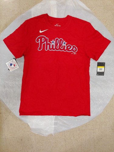 Nike Philadelphia Phillies T-shirt N199-62Q Small (S) Red $30