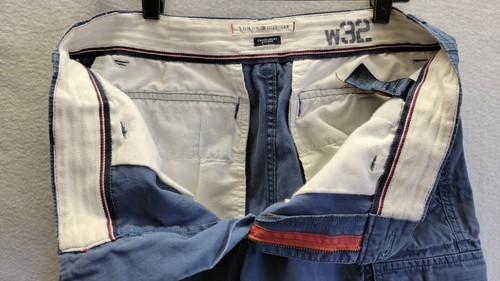 Tommy Hilfiger Men's Size 32 Blue Classic Cargo Shorts - Picture 9 of 11
