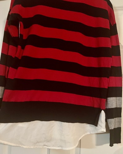 Kenzie klassischer Pullover Lagenlook Gr. S Langarm Strickpullover Bluse - Bild 4 von 8