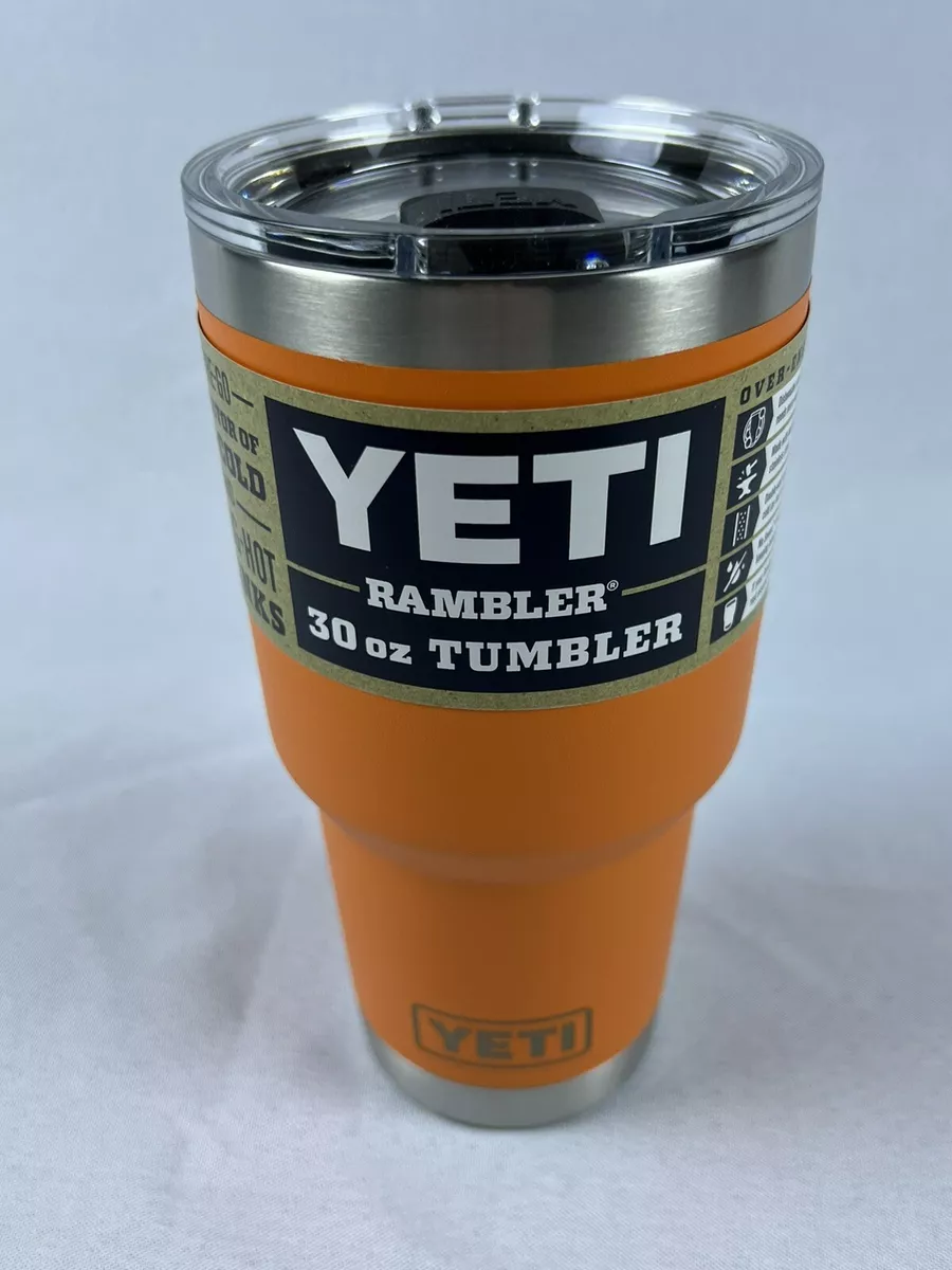 YETI Rambler 20 & 30 oz. Tumbler, 16 oz Pint King Crab Orange-Limited  Edition