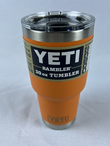 Yeti Rambler 30oz Tumbler King Crab Orange Limited Edition In Hand Ready To Ship - Picture 1 of 6