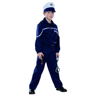 RUBIES POLIZISTEN KOSTÜM JUNGEN Karneval Fasching Polizei Polizist Uniform Kinder Party