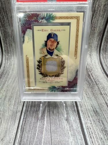 Topps Allen & Ginter's 2007 - Mini reliquias enmarcadas Eric Gagne #AGR-EG (MEM) PSA 9 - Imagen 3 de 10