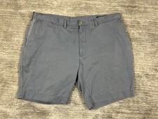 Polo Ralph Lauren Shorts 42 Gray Chino 9" Classic Fit Washed 100 Cotton