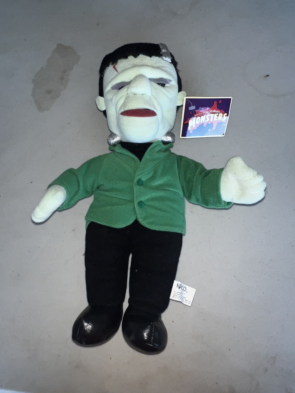 Vintage Universal Studios Frankenstein Plush Stuffed Toy eBay