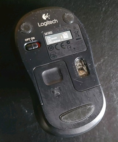 Logitech Logi Wireless Mouse M185 NO BATTERY  - Picture 5 of 6