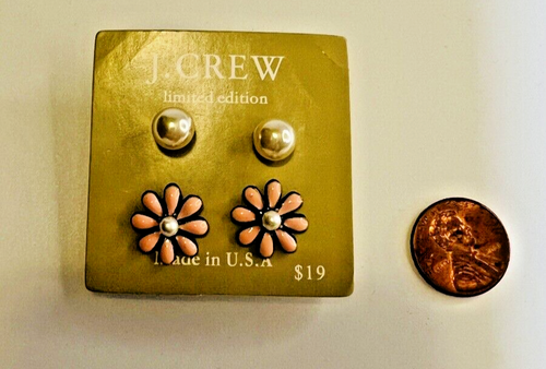 J Crew Earring Pairs Sets ( Clear , Blue, Pink, Burgundy ) - Bild 6 von 8
