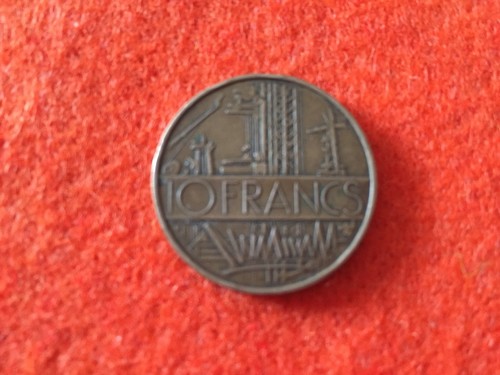 2 Münzen 10 Francs / 11Dinare Jugoslavija - Bild 5 von 6