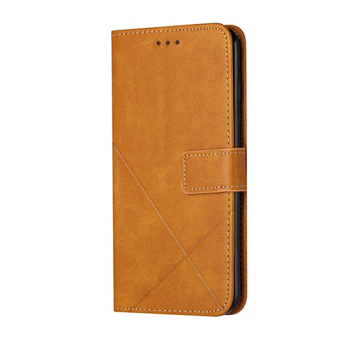 Funda de teléfono con soporte abatible para LG K22 Stylo 6 7 terciopelo color liso cuero ranuras para tarjetas con soporte abatible - Imagen 3 de 52