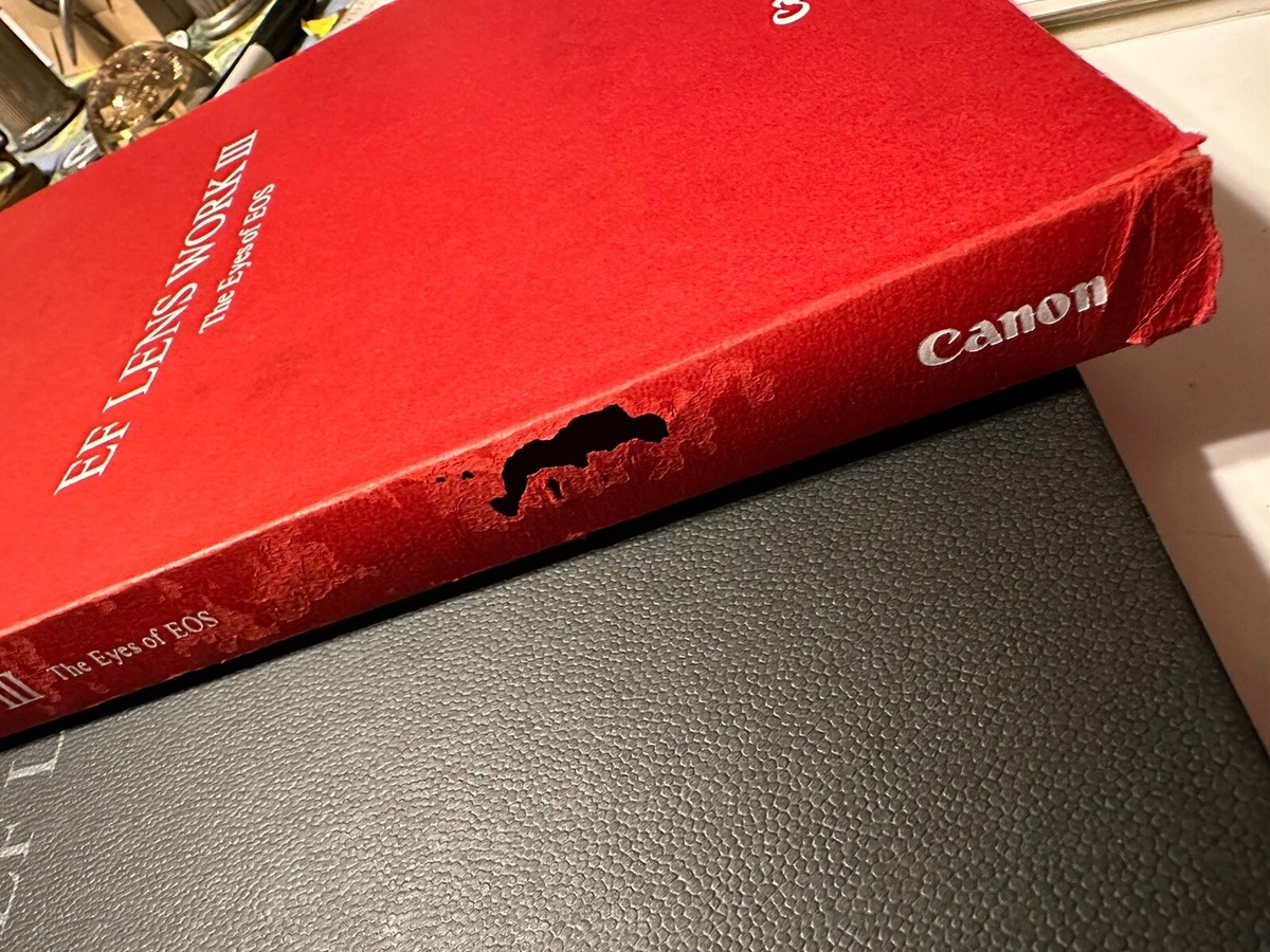 CANON EF LENS WORK III THE EYES OF EOS by CANON Inc. Japan