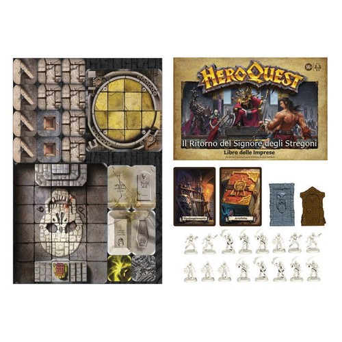 Hasbro - Avalon Hill - HeroQuest Il Ritorno del Signore degli Stregoni - Foto 3 di 3