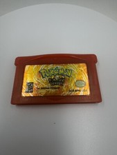 Pokemon FireRed Version (Nintendo GameBoy Advance, GBA) -- Authentic Saves