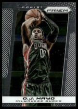 2013-14 Panini Prizm O.J. Mayo Milwaukee Bucks #45