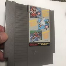 Super Mario Bros. / Duck Hunt / World Class Track Meet NE S game * Works