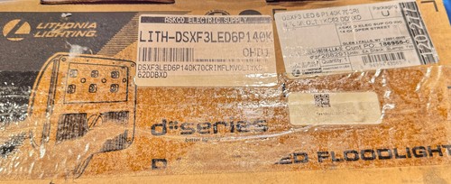 Lithonia D Series MVOLT Medium Floodlight, 120W 23,419 Lm, DSXF3-LED-6-P1-40K - Picture 9 of 10