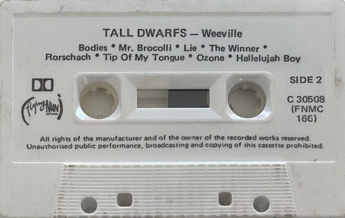Tall Dwarfs Weeville Australian Cassette - Picture 5 of 5