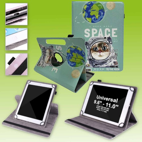 Für Xiaomi Tablet Motiv 360 Grad Universelle Tasche Kunst-Leder Hülle Etuis Case - Bild 26 von 31