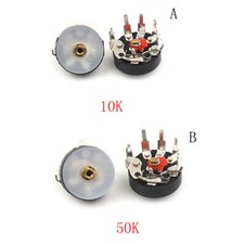 10pcs Potentiometer RV12MM 10K 50K Radio Potentiometer With Switch BDSE