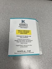 Kiehl's Truly Targeted Acne Clearing Solution 2% Salicylic Acid Mini 0.14oz New