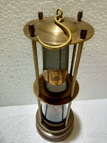 Oil Lamp Lantern Nautical vintage Antique Brass Home Working Decorative Item Oil - Picture 7 of 7
