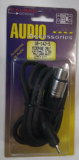 Microphone Cable XLR Female to RCA Male Unbalanced 5 FT. 10-142-5