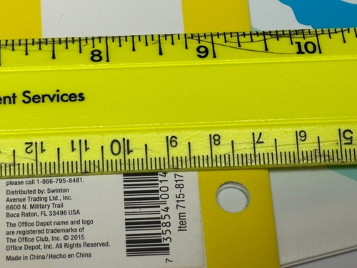 Plastic folders with pockets, figure cut on the front, stripes 4 pieces new - Picture 5 of 6