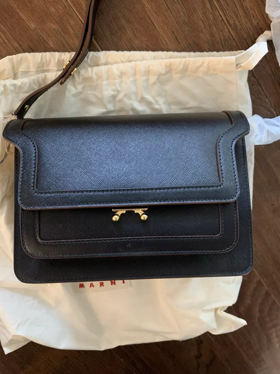 Marni Black Mini Trunk Bag Marni