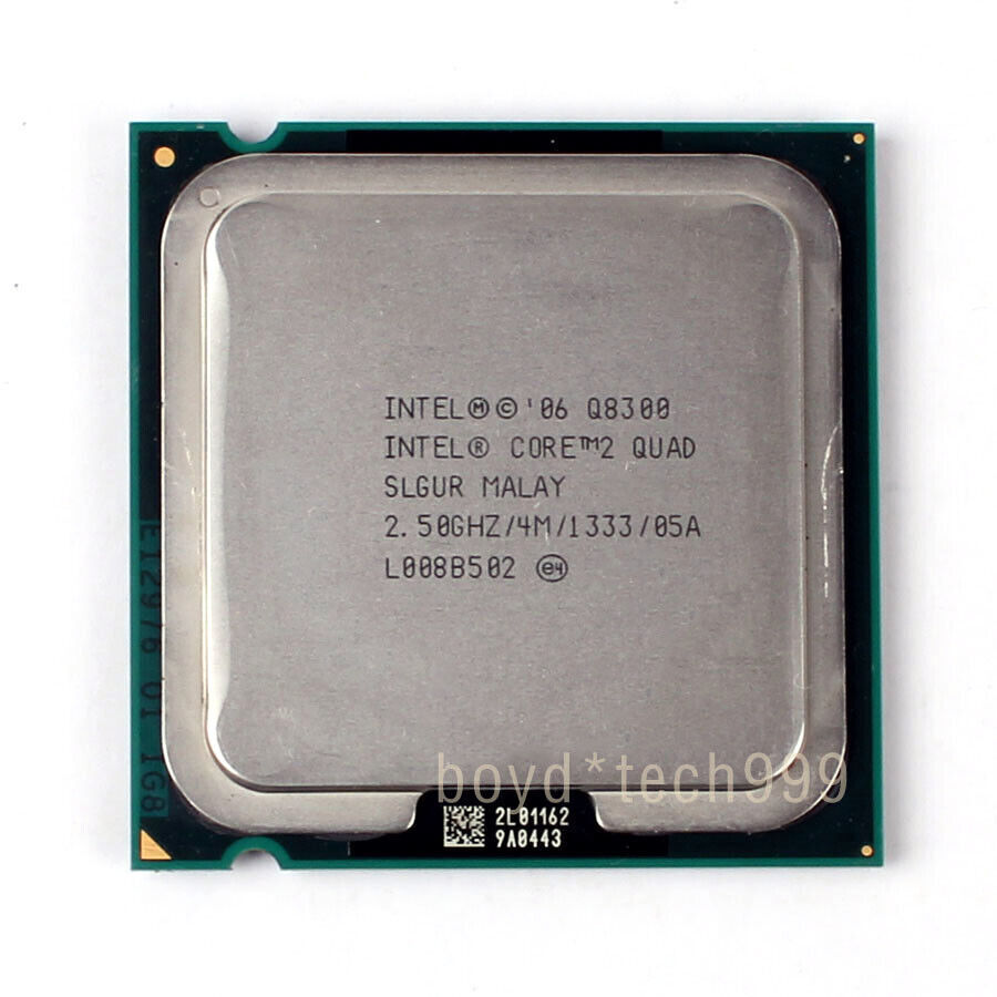 Intel Core 2 Quad Q8300 Q8400 Q9400 Q9500 Q9550 Q9650 LGA 775 Socket T CPU - Bild 5 von 7