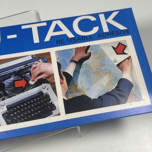 De colección Bostik Blu Tack Original Azul Pegajoso Reutilizable NUEVO SELLADO Prop School - Imagen 14 de 16