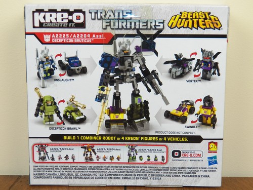Combinadores Micro Cambiadores Kre-O Transformers Decepticon Bruticus Kreo A2225 *NUEVOS* - Imagen 2 de 11