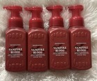 Bath & Body Works Foaming Hand Soap Vampire Blood 8.75 oz Set Of 4