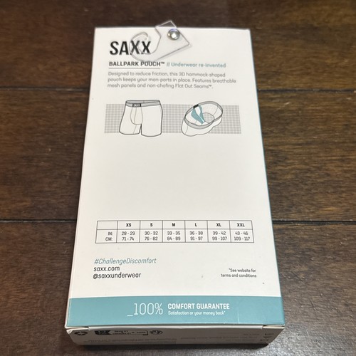 SAXX Herren Quest Baselayer Hose Unterteil schnelltrocknend Mesh Ganzjahres schwarz Größe Small - Bild 2 von 3