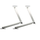 2 Pack Lid Support Hinges, 180 Degree Rotatable, 201 Stainless Steel, Box Case