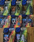 8 Star Wars The power of the force collectible figures