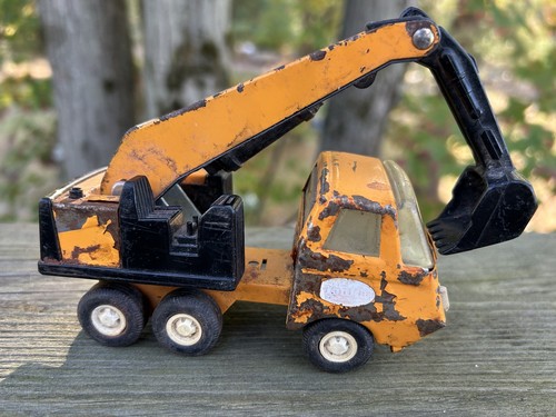 VTG Tonka Tiny Excavator Backhoe #55010 - Picture 7 of 9