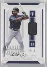 2019 National Treasures Game Gear Material Holo Silver 3/10 Eric Thames xp6